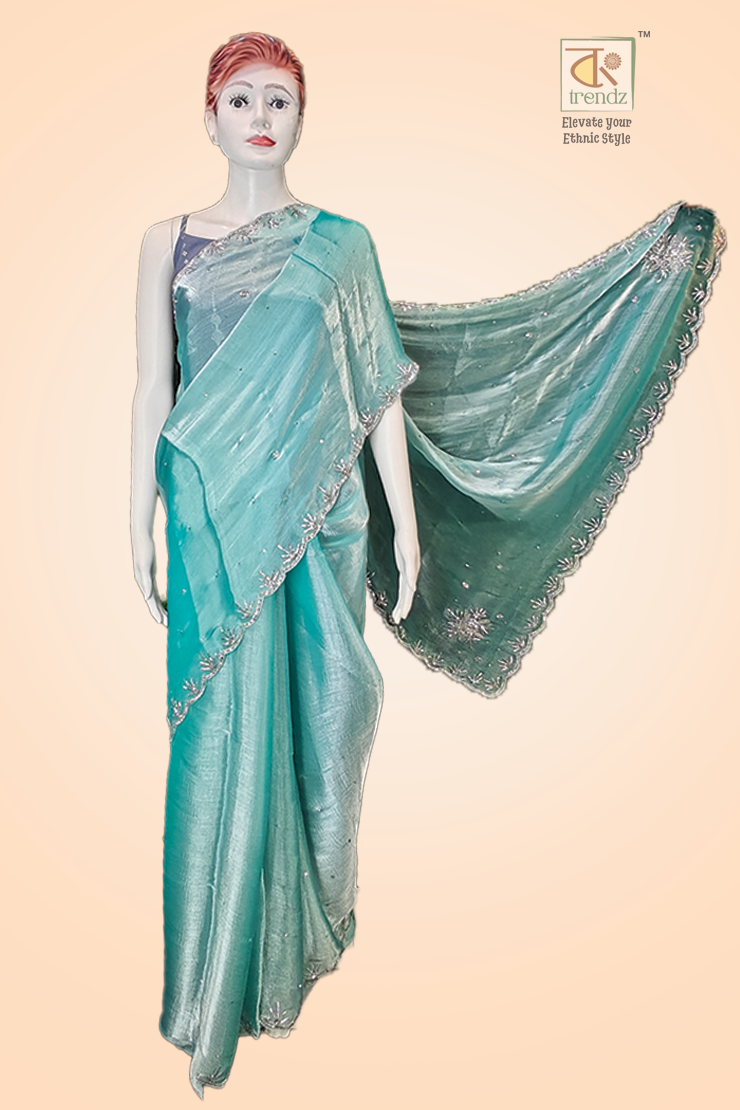 Exclusive Jimmy Choo Silk Saree