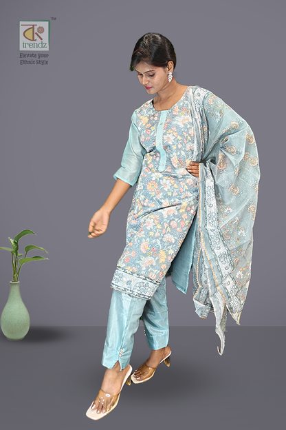 Designer Salwar Suit with Dupatta