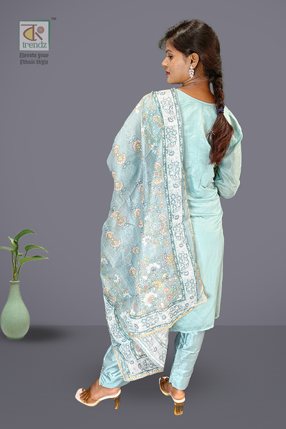 Designer Salwar Suit with Dupatta