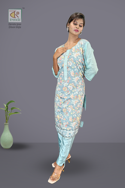 Designer Salwar Suit with Dupatta