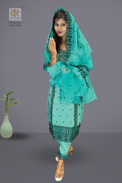 Ramadan Tissue 3 Pcs Salwar Suit