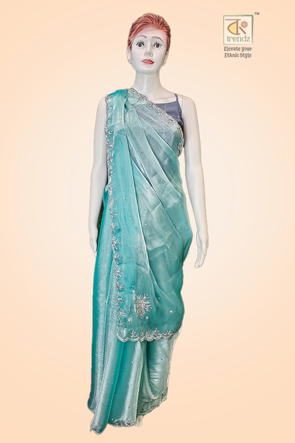 Exclusive Jimmy Choo Silk Saree