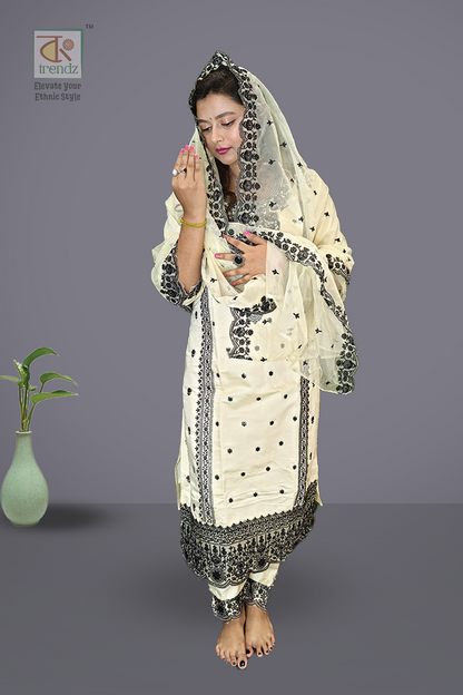 Ramadan Tissue 3 Pcs Salwar Suit