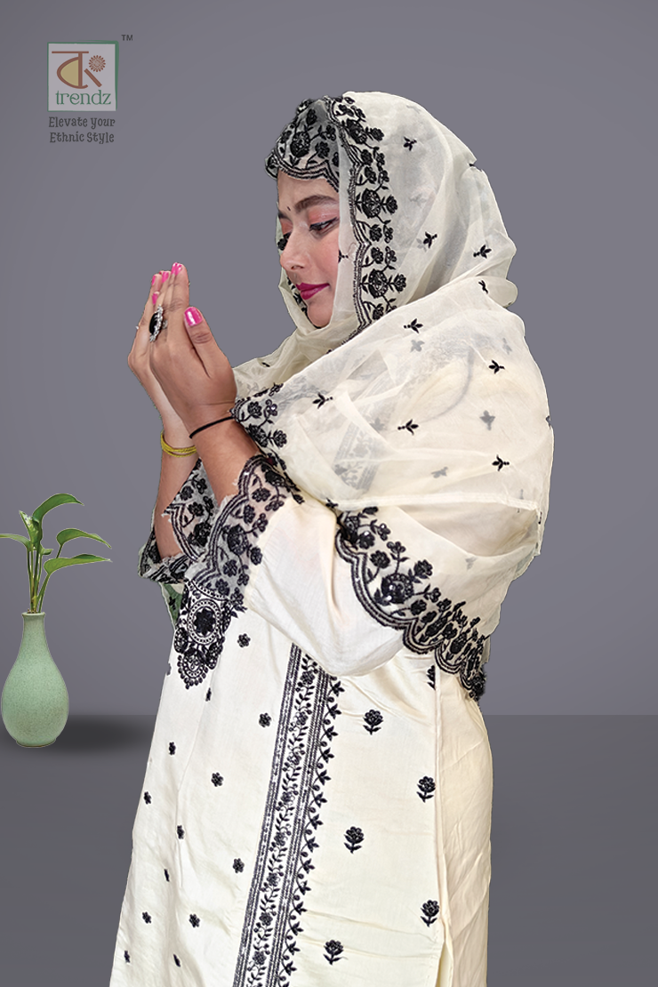 Ramadan Tissue 3 Pcs Salwar Suit