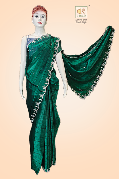 Exclusive Jimmy Choo Silk Saree