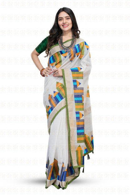 Boutique Pencil Cotton Handloom Saree