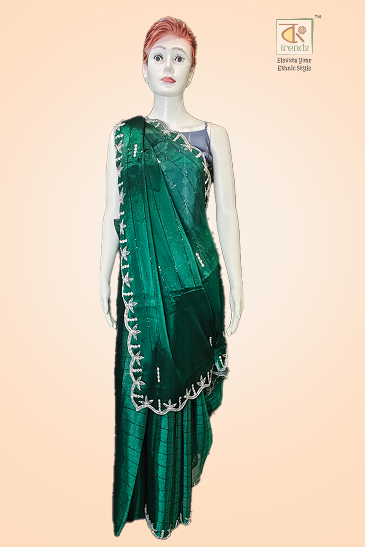 Exclusive Jimmy Choo Silk Saree