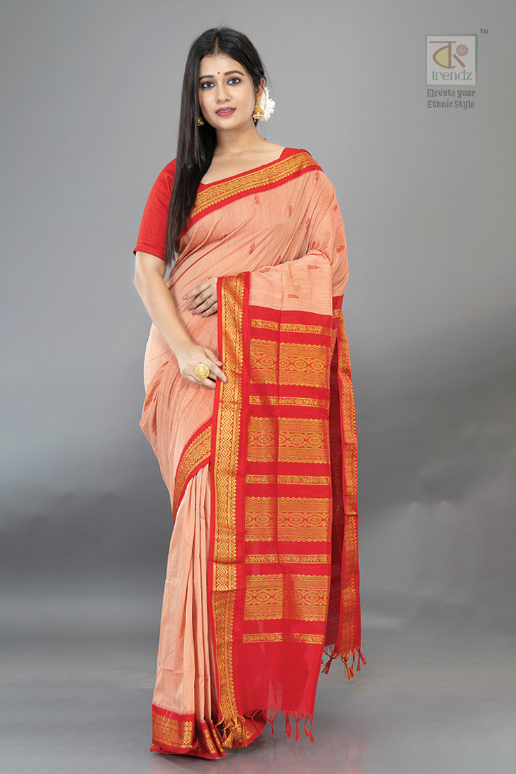 Gadwal Cotton Silk Saree