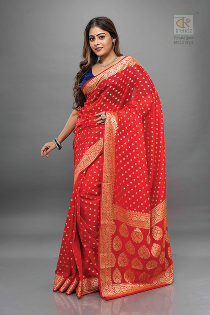 Exclusive Handloom Georgette Silk Saree