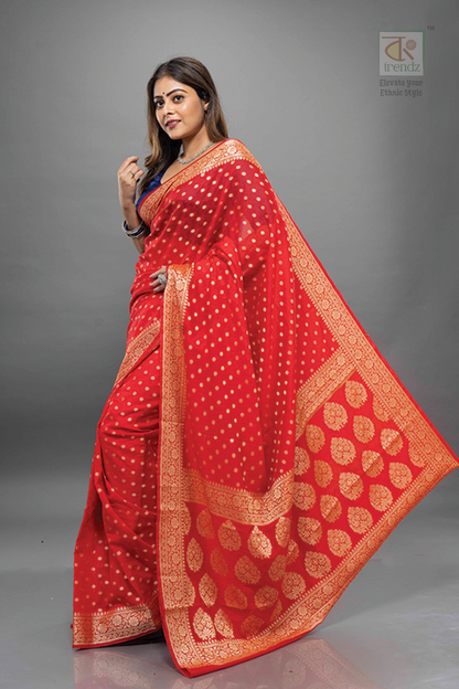 Exclusive Handloom Georgette Silk Saree