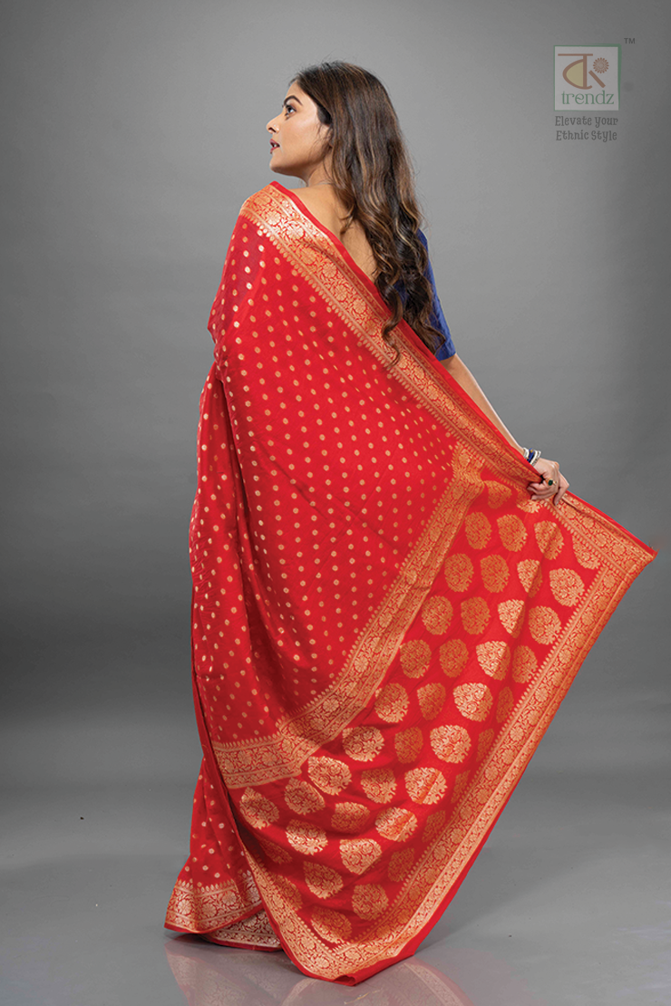 Exclusive Handloom Georgette Silk Saree