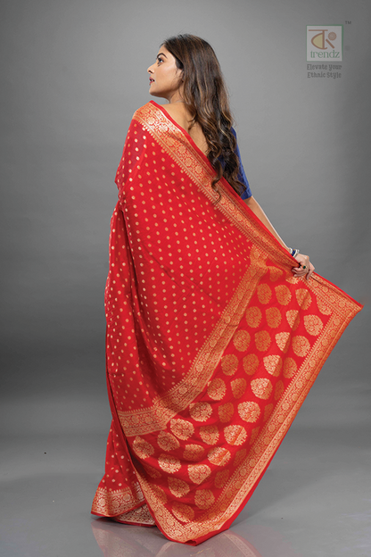 Exclusive Handloom Georgette Silk Saree