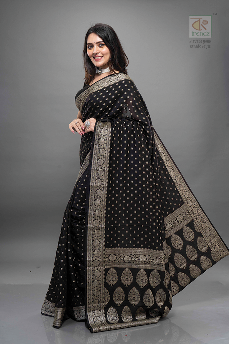 Exclusive Handloom Georgette Silk Saree