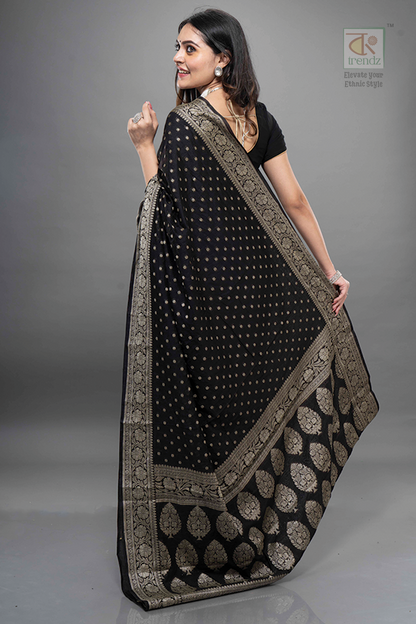 Exclusive Handloom Georgette Silk Saree