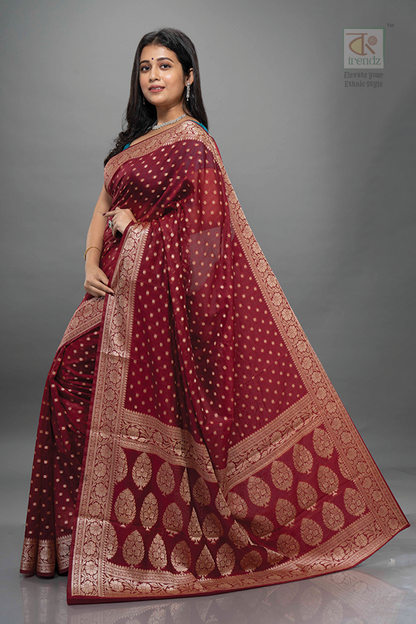 Exclusive Handloom Georgette Silk Saree