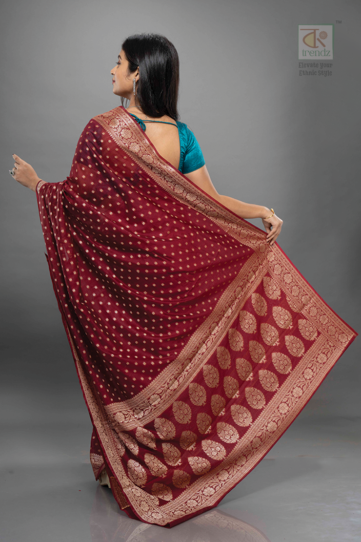 Exclusive Handloom Georgette Silk Saree