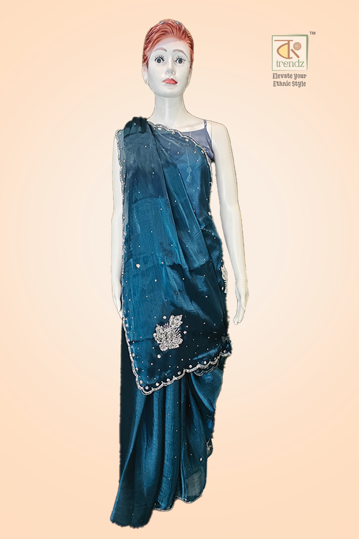 Exclusive Jimmy Choo Silk Saree