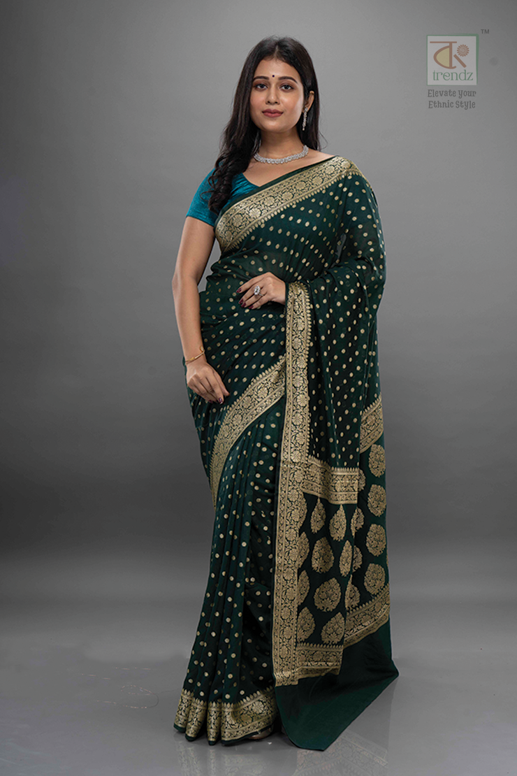 Exclusive Handloom Georgette Silk Saree