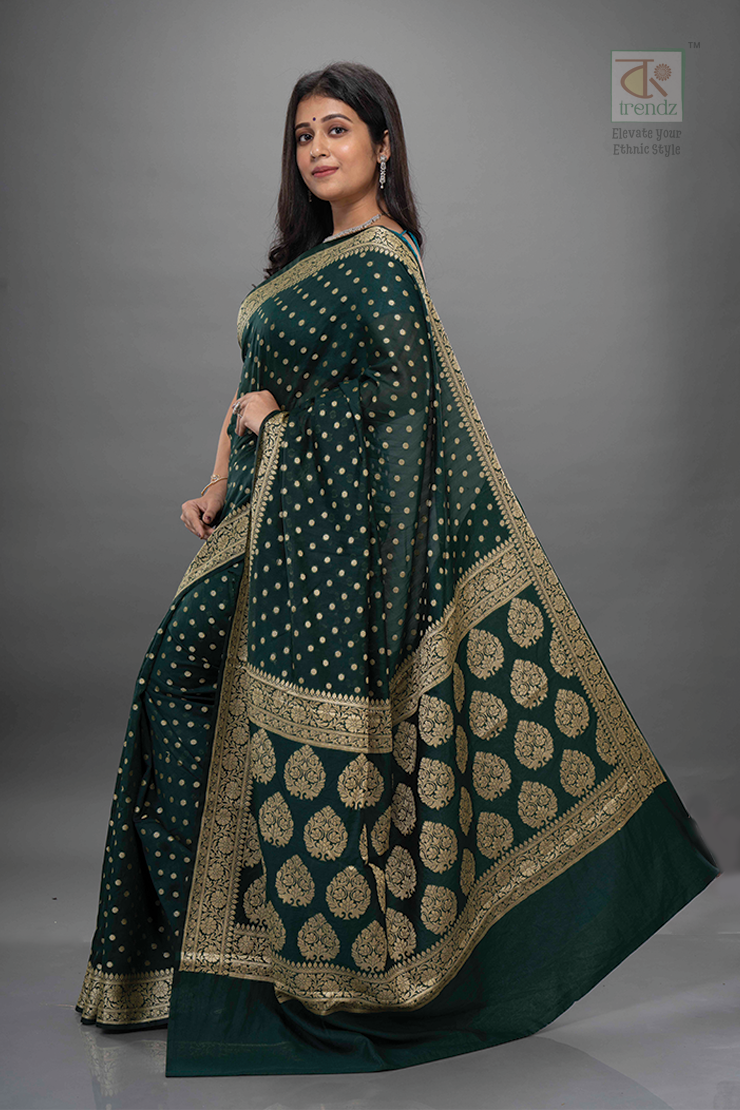 Exclusive Handloom Georgette Silk Saree