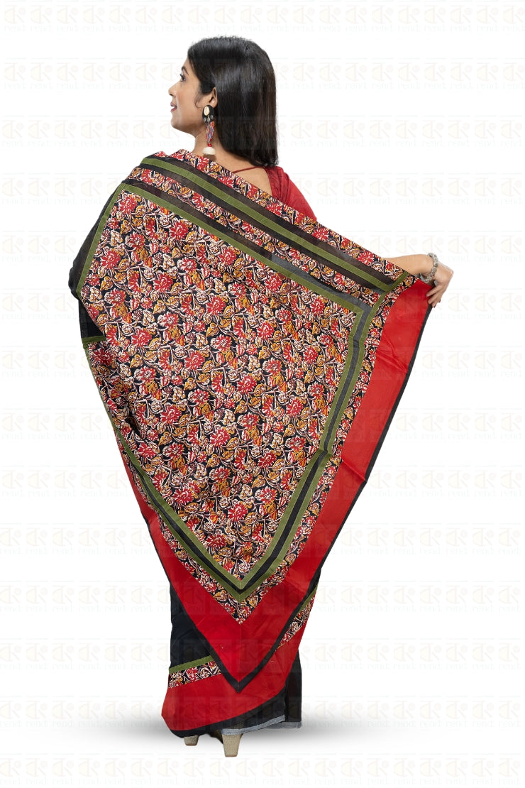 Designer Kalamkari Boutique Printed Saree