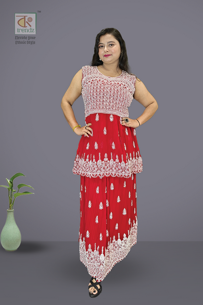 Gown Skirt and Top with Duppatta