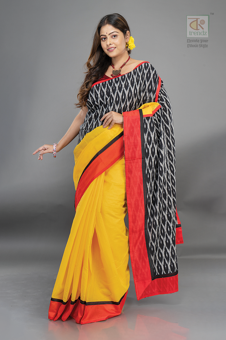 Cotton Handloom Boutique Style Saree