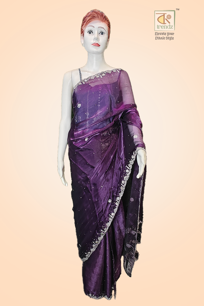 Exclusive Jimmy Choo Silk Saree