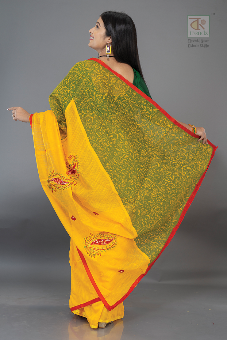 Cotton Handloom Boutique Style Saree