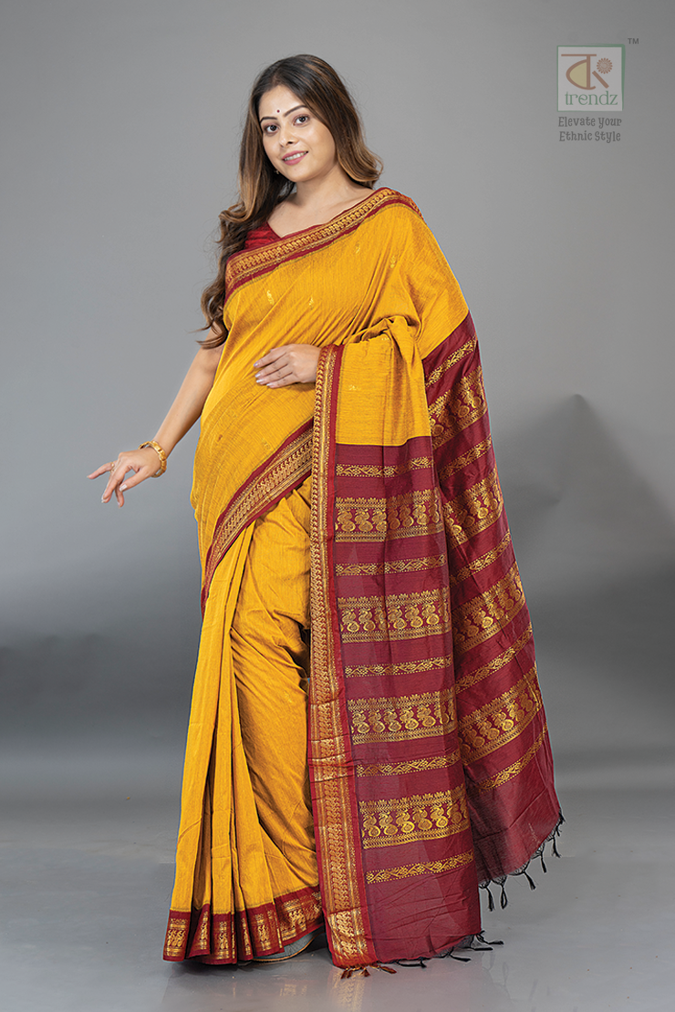 Gadwal Cotton Silk Saree