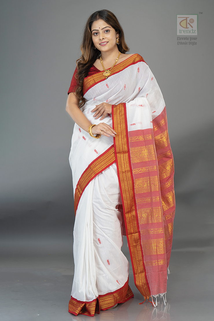 Gadwal Cotton Silk Saree