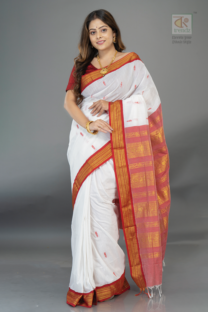 Gadwal Cotton Silk Saree