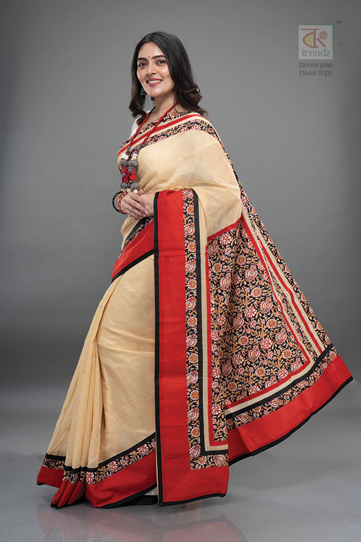 Designer Kalamkari Boutique Printed Saree