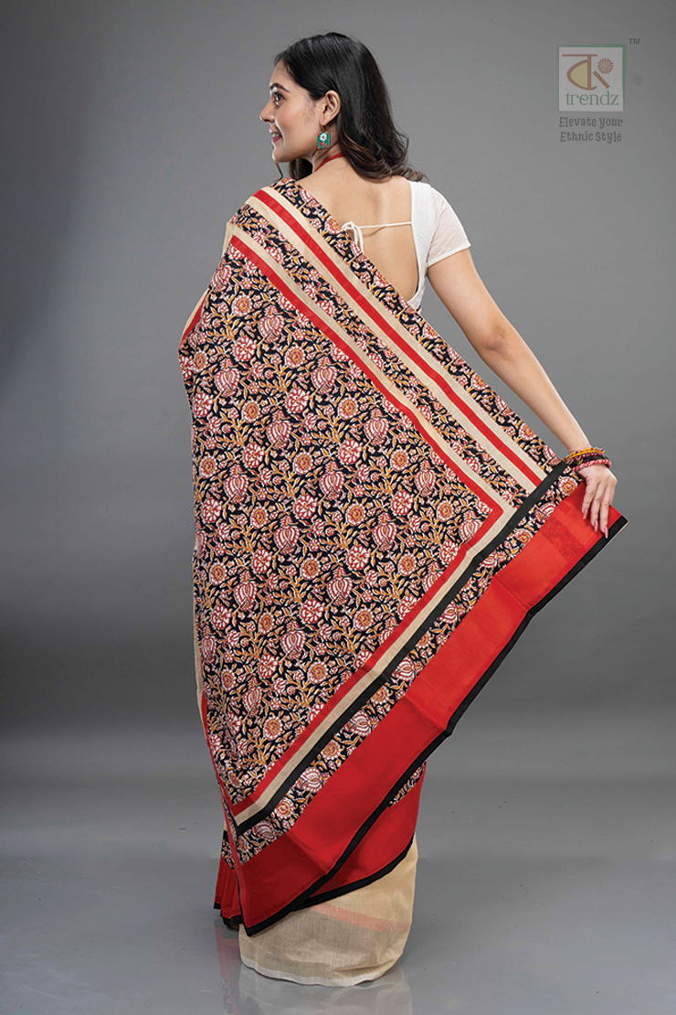 Designer Kalamkari Boutique Printed Saree