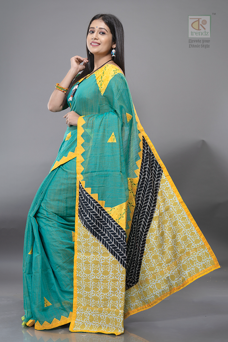 Cotton Handloom Boutique Style Saree