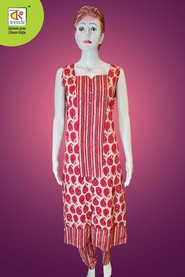 Cotton Printed Salwar Suit 2 Piece | Bong Trendz