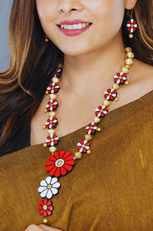 Terracotta jewelry Set 11