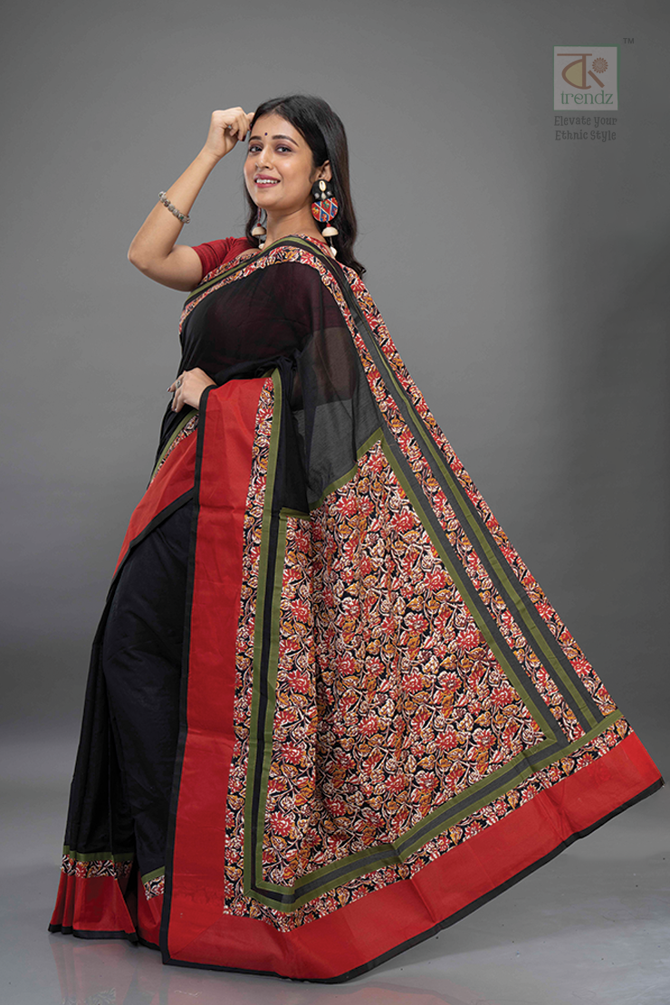 Designer Kalamkari Boutique Printed Saree