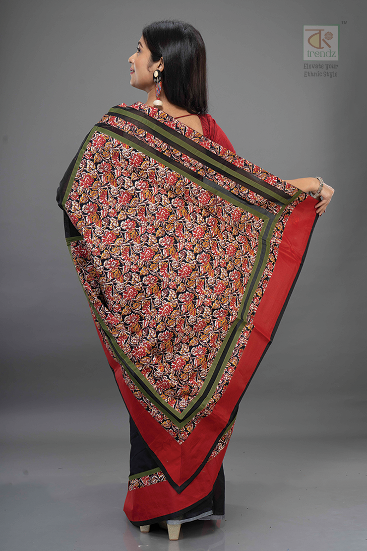 Designer Kalamkari Boutique Printed Saree