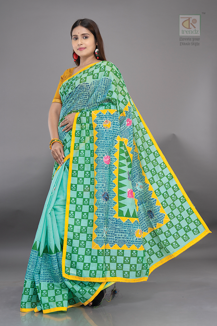 Cotton Handloom Boutique Style Saree