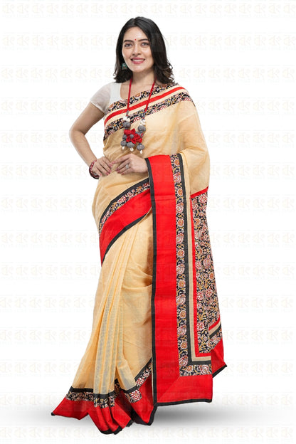 Designer Kalamkari Boutique Printed Saree