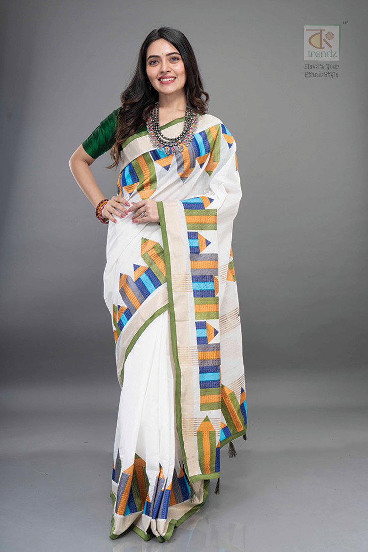 Boutique Pencil Cotton Handloom Saree