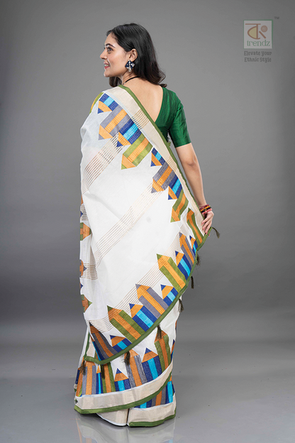 Boutique Pencil Cotton Handloom Saree