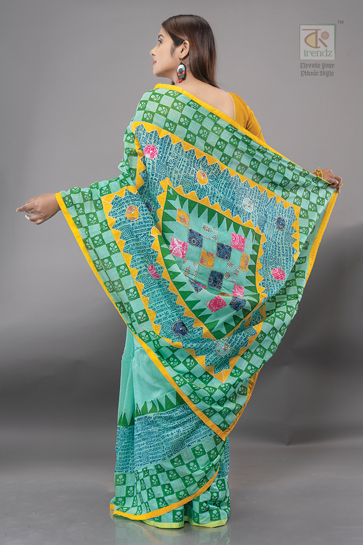 Cotton Handloom Boutique Style Saree