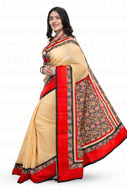 Designer Kalamkari Boutique Printed Saree