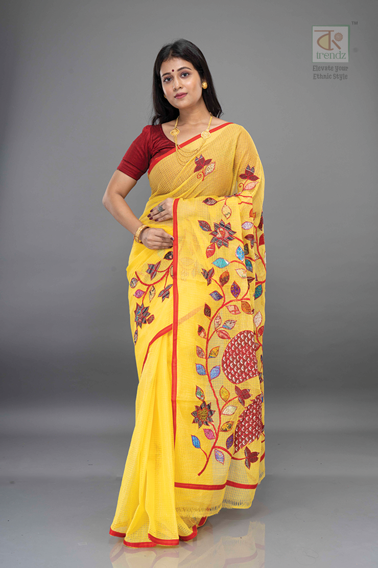 Mayur Applique Kota Boutique Saree