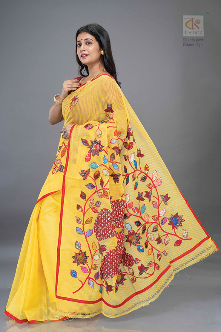 Mayur Applique Kota Boutique Saree