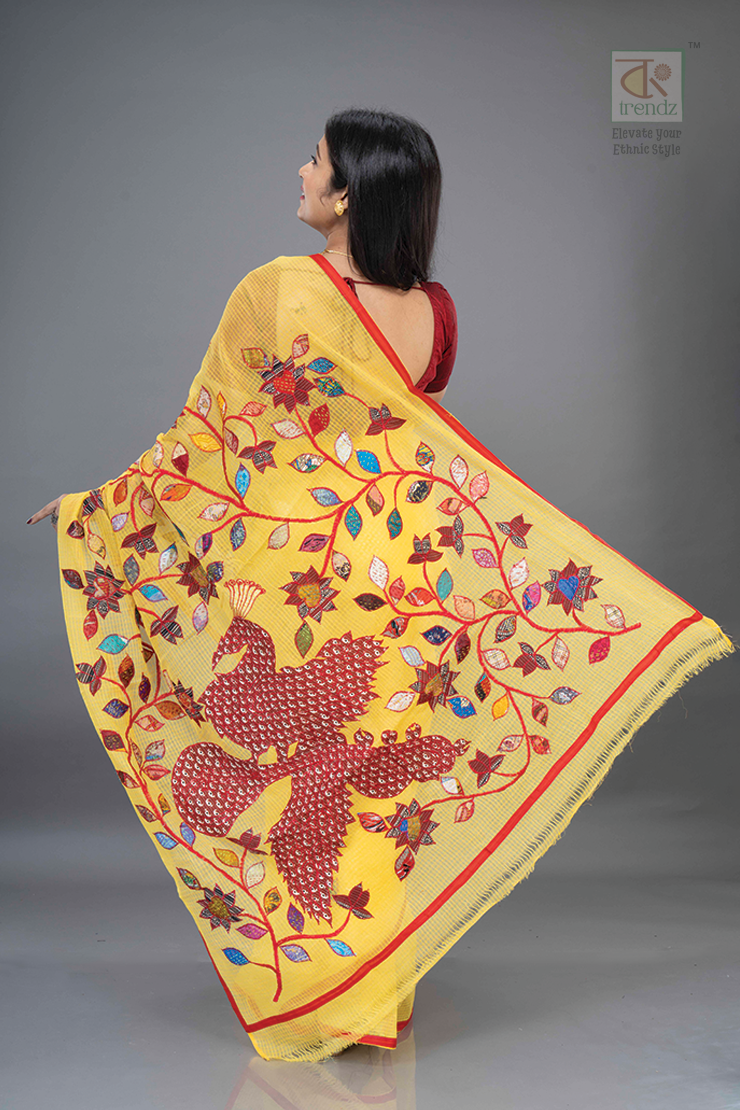 Mayur Applique Kota Boutique Saree