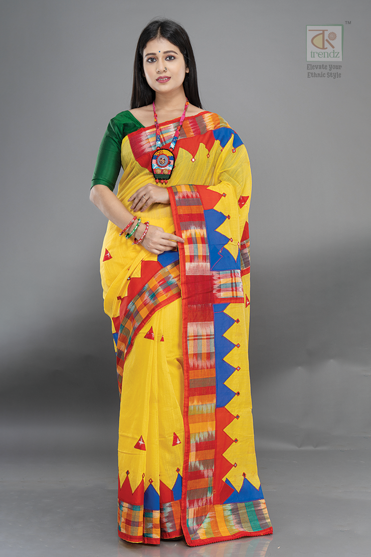 Cotton Handloom Boutique Style Saree