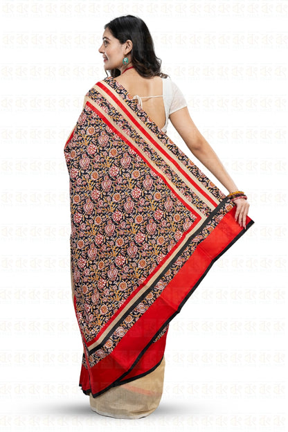 Designer Kalamkari Boutique Printed Saree