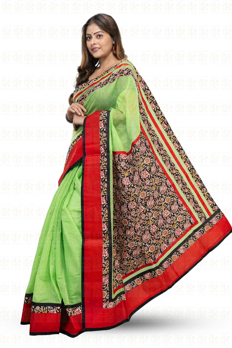 Designer Kalamkari Boutique Printed Saree